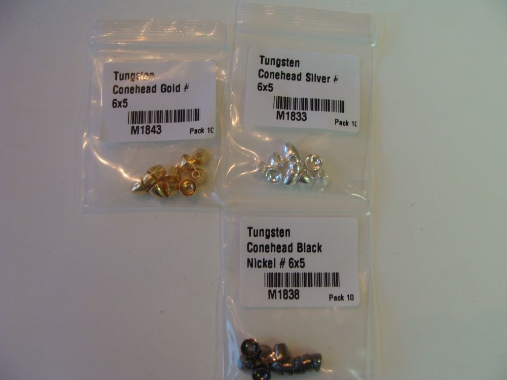 Tungstens Conehead 6x5 L 10st