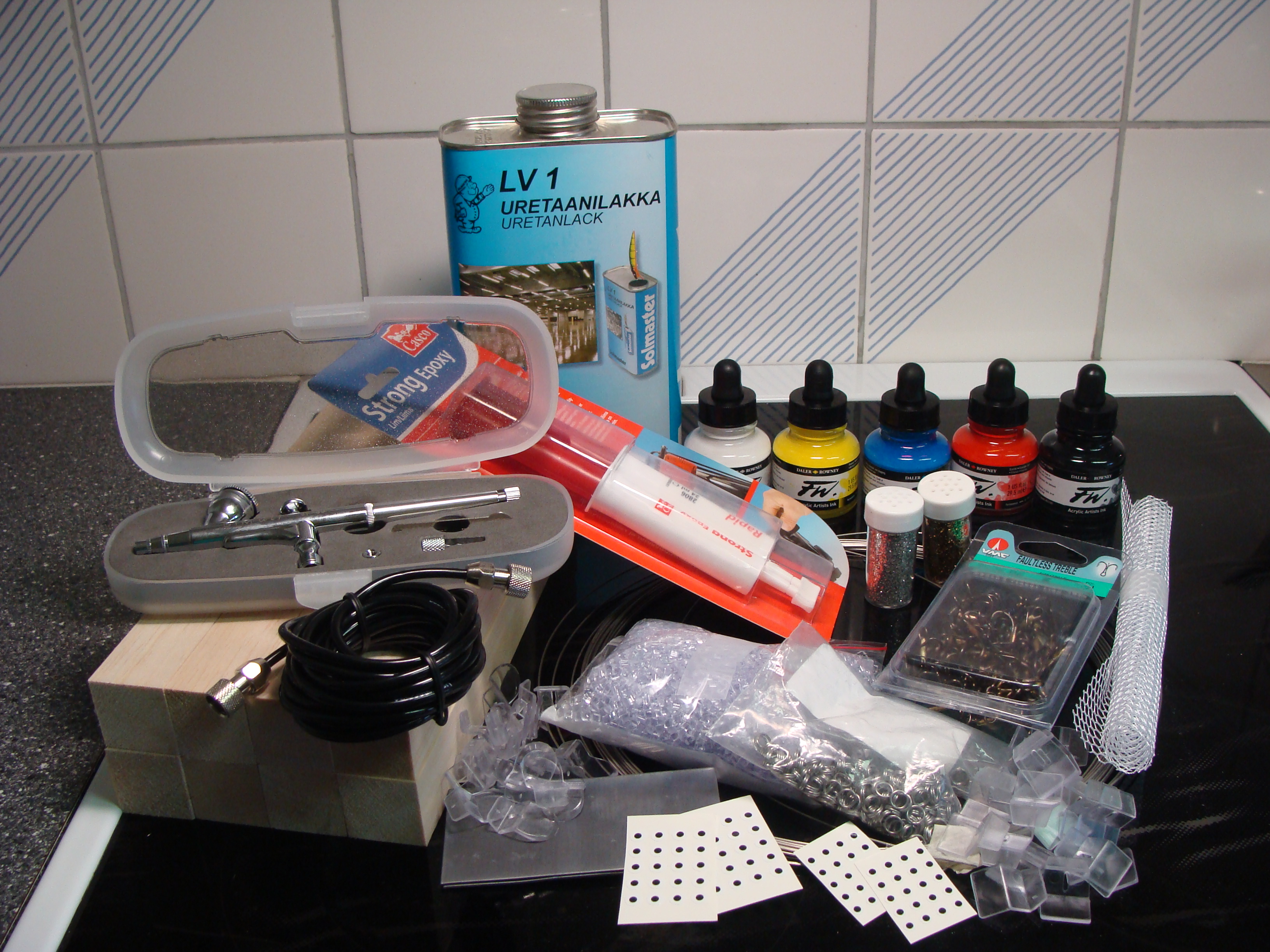 Startpaket (XXL) wobblertillverkning