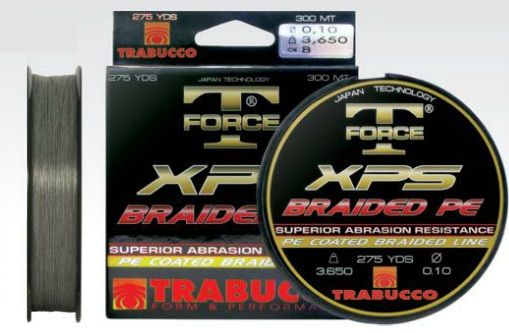 Trabucco T-Force Braided PE 275m Smoke Silver