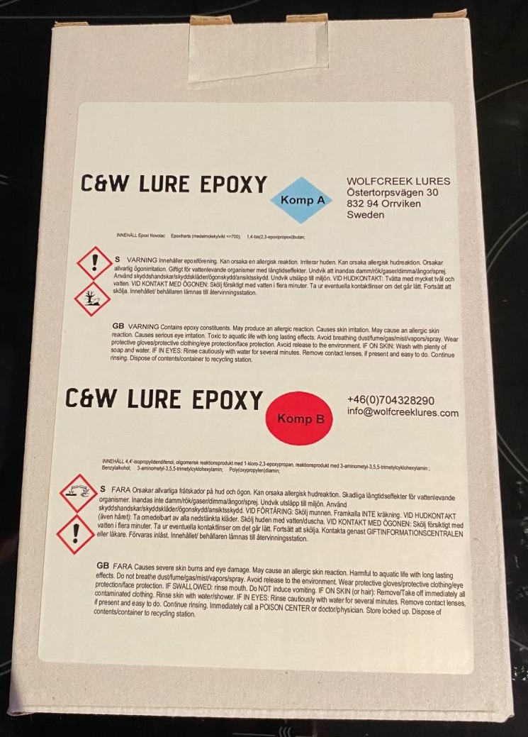 C&W Lure Epoxy 0,5L - 2