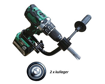 Adapter skruvdragare Pro Handtag, 18mm