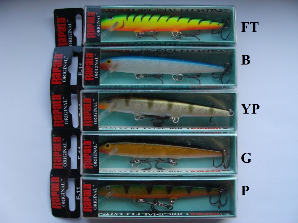 Rapala Original, 11cm 6g F11