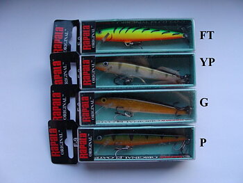 Rapala Original, 9cm 5g F09