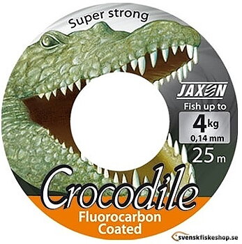 Jaxon Crocodile Fluorocarbon Coated 25m