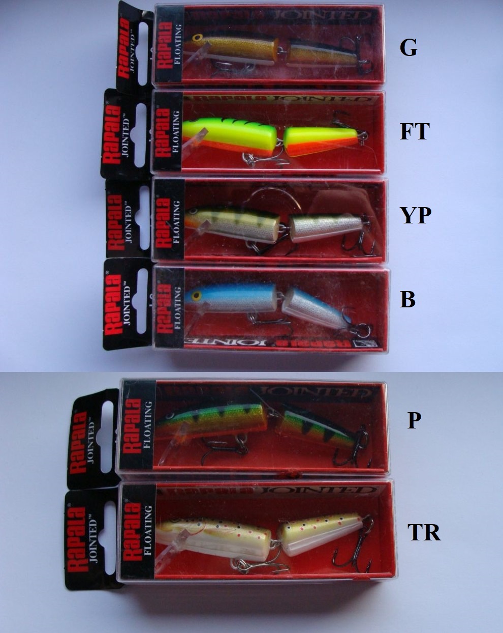 Rapala Jointed, 9cm 7g J09