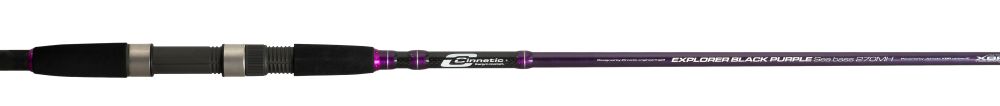 Cinnetic 8509 Explorer Black Purple Sea Bass 330 11' 40-120g - 2