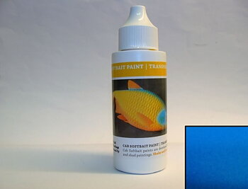 CAB Softbait Paint Fluorescent Blue 50ml 824-50