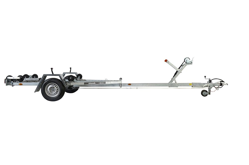 Båttrailer Muuli V1600KJ (Bromsad/80 Km/h) - 2