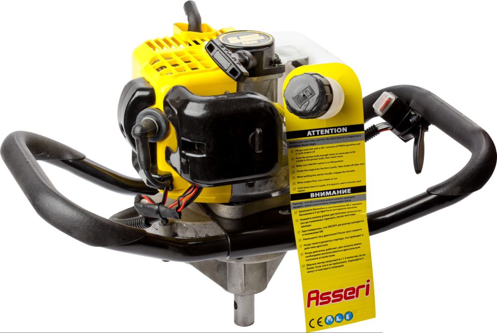 Motorisborr Asseri, 26cc 150mm 909-02201 - 3