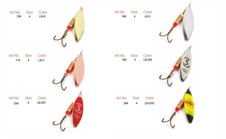 Atemi Long Boy Spinner 17g Size:4