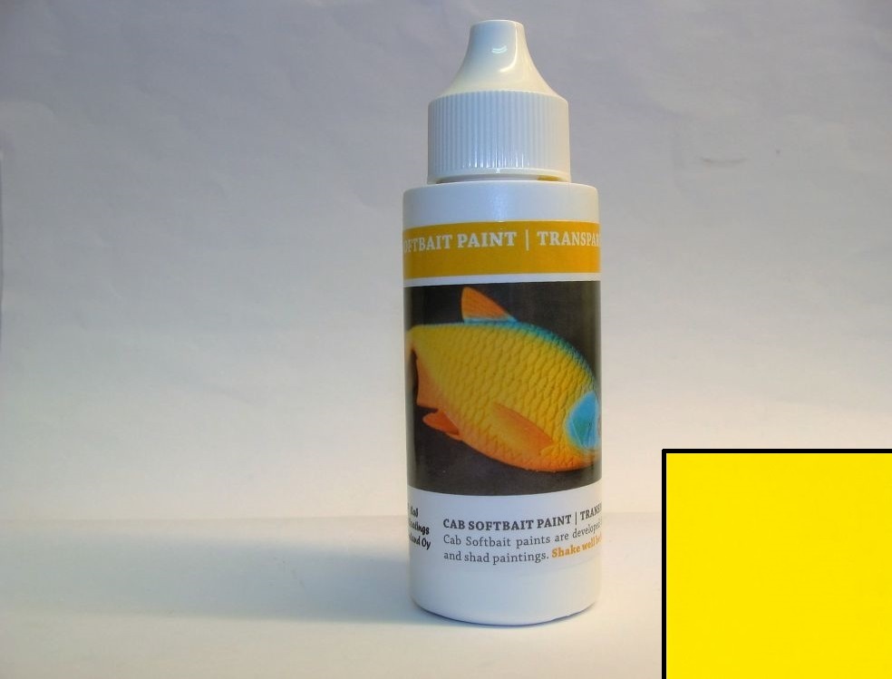 CAB Softbait Paint Opaque Yellow 50ml 801-50