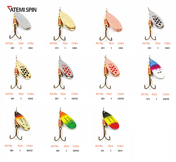 Atemi Spin Spinner 3,5g Size:1