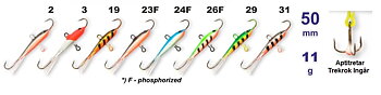 Balanspirk Akara Ice Jigger PT 50mm 11g BAL-PRO-08