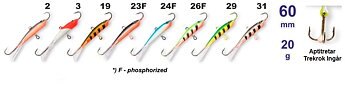 Balanspirk Akara Ice Jigger PT 60mm 20g BAL-PRO-35