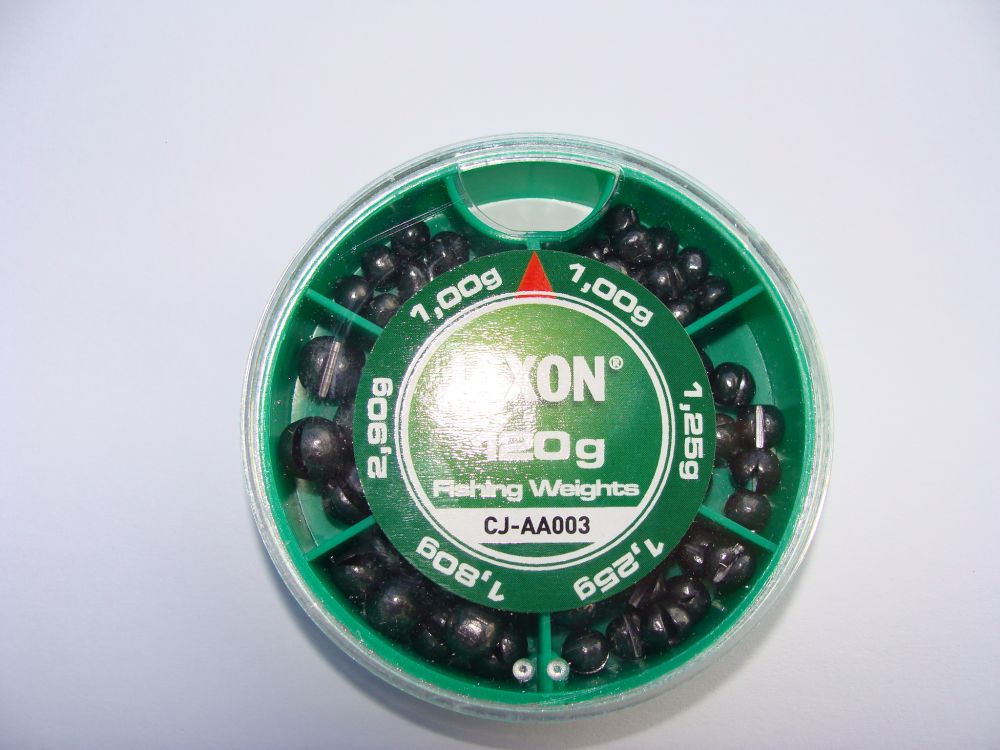 Blyhagel Sortiment Jaxon 120g,  1,00g-2,90g CJ-AA003