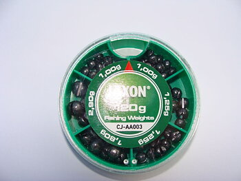 Blyhagel Sortiment Jaxon 120g,  1,00g-2,90g CJ-AA003