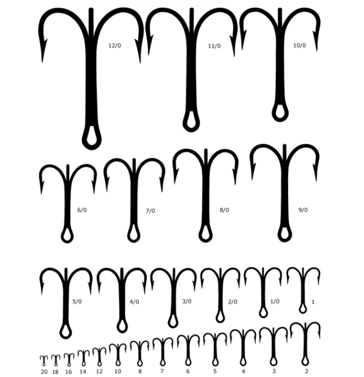 Trekrok Mustad 3551-BR 10st - 2