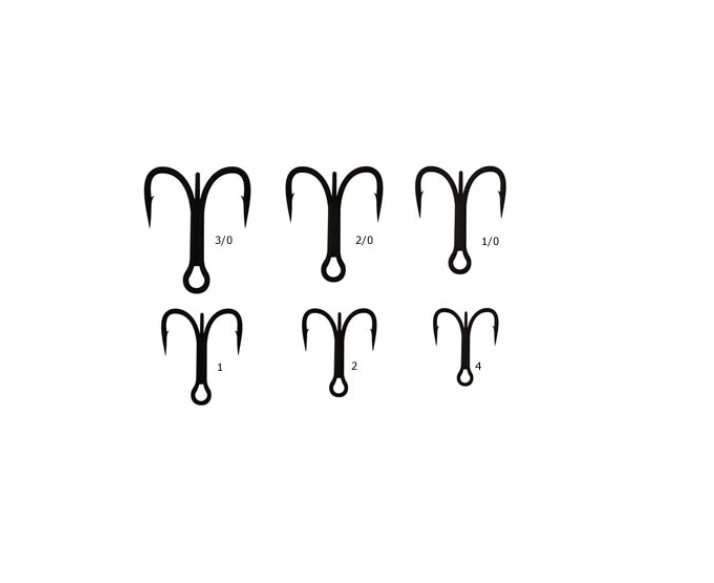 Trekrok Mustad 36329NP-BN 10st - 2