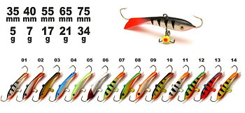 Balanspirk Akara Ice Jigger MT 55mm 17g BAL-1-3