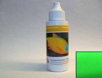 CAB Softbait Paint Flourescent Green 50ml 823-50