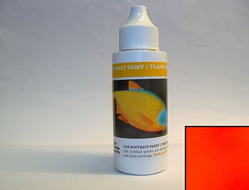 CAB Softbait Paint Flourescent Red 50ml 825-50