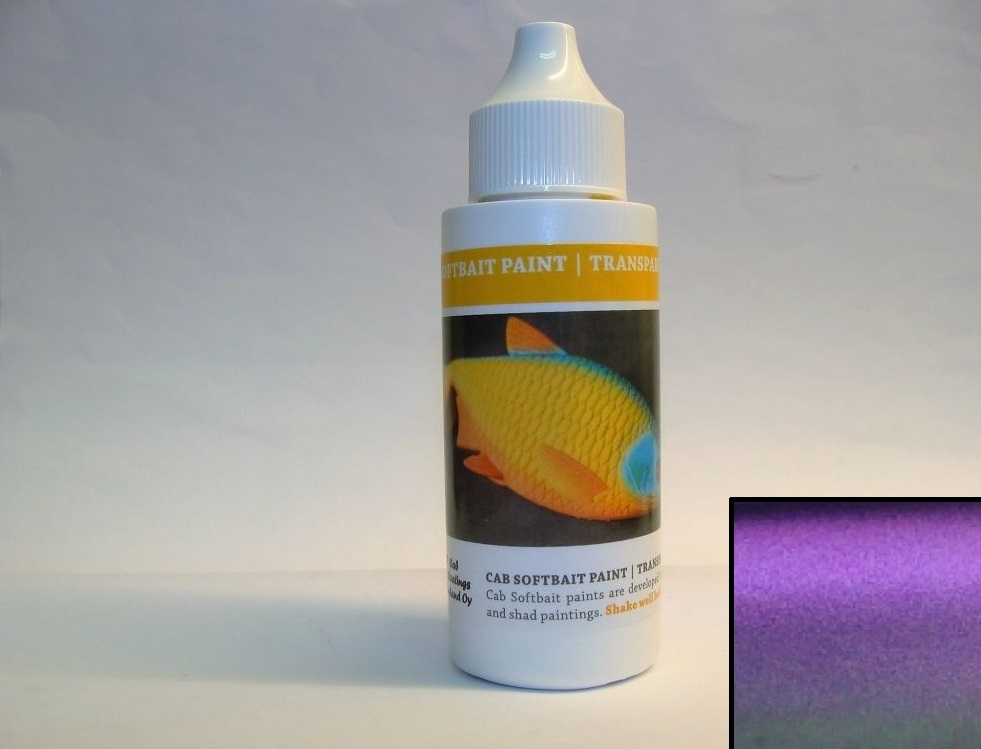 CAB Softbait Paint Effect Purple Pearl 50ml 833-50
