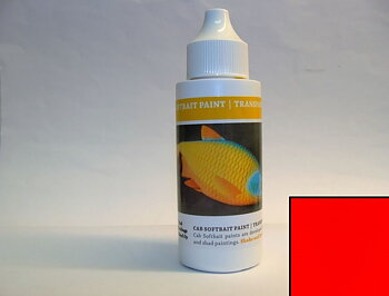 CAB Softbait Paint Opaque Red 50ml 802-50