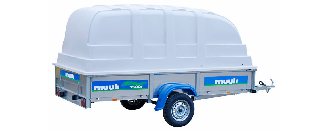 Släpvagn Muuli 1500L (EU-Trailer/80 Km/h) - 7