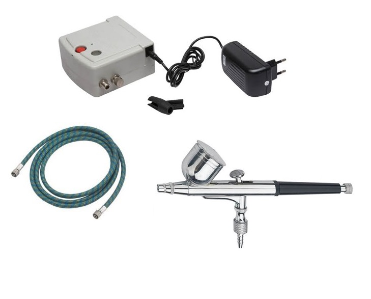 Airbrush Set Koppar