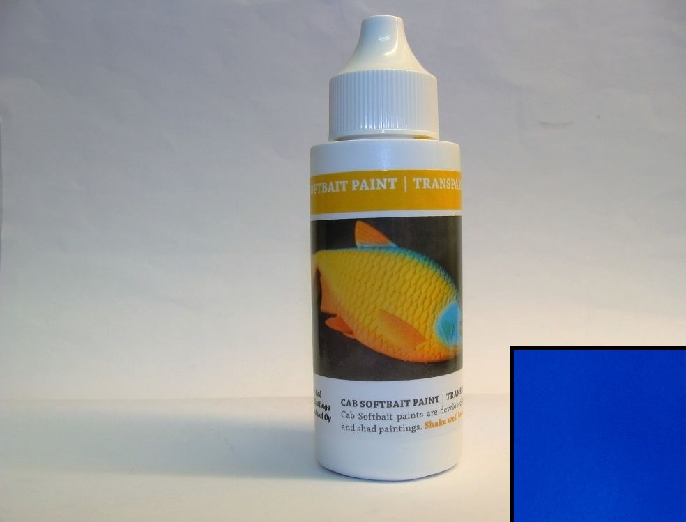 CAB Softbait Paint Opaque Blue 50ml 804-50