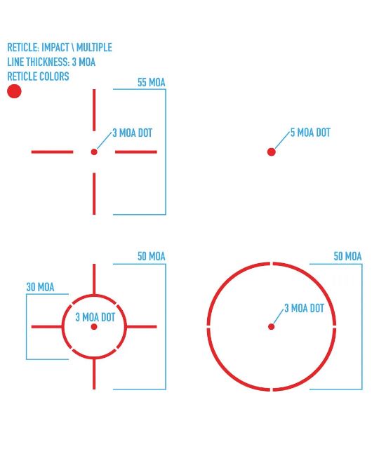 Firefield Impact XL Reflex Sight - 10