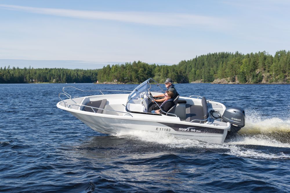 Suvi 50 Duo + Mercury 60hk