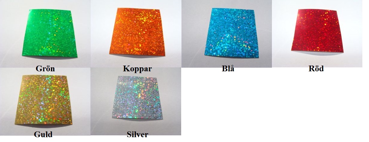 Reflextejp Självhäftande, Prism Glitter 150x50mm