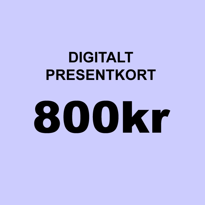 Digitalt Presentkort 800kr - Olspecialisten.com