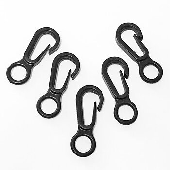 Plastspänne för skärmsnöre - 10pack