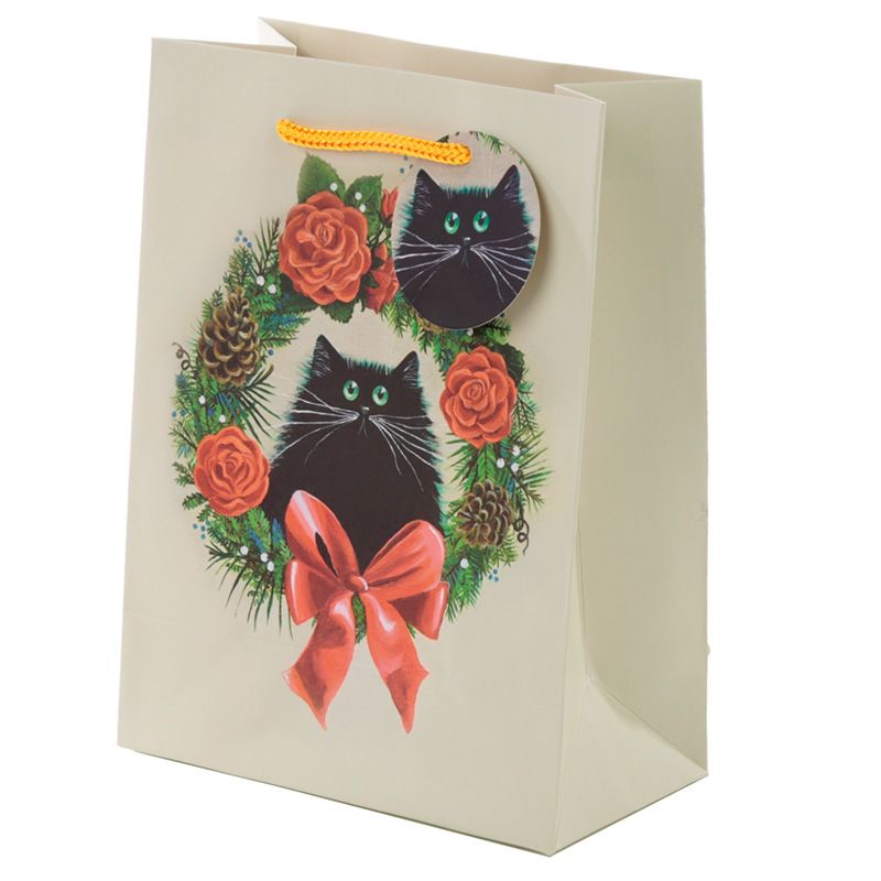 Presentpåse med julmotiv - 2