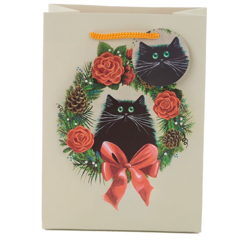 Presentpåse med julmotiv