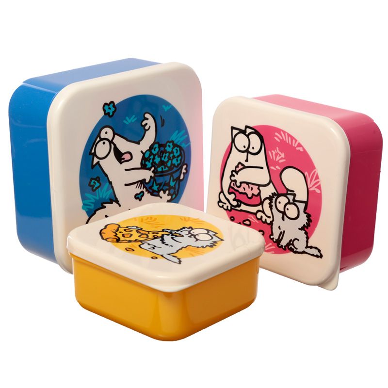 Trepack lunchlådor