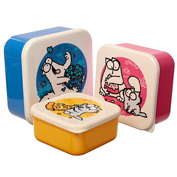 Trepack lunchlådor