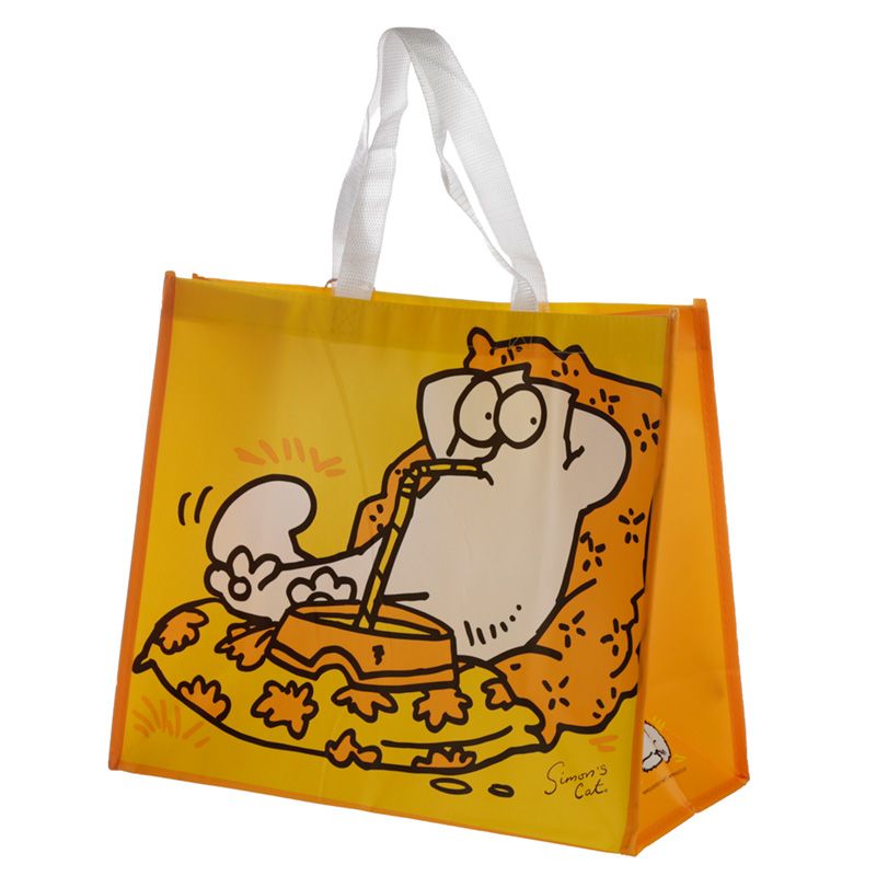 Simons gula shoppingbag