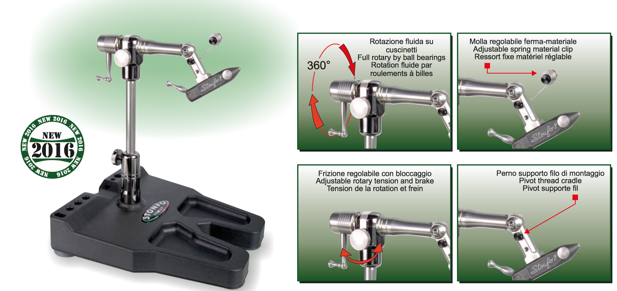 KarriZ Fiske & Hund Stonfo Elite Vise