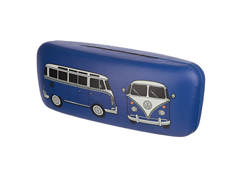 Glasögonfodral, Volkswagen VW T1 Camper Bus blå