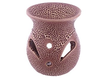 Aromalampa, Strukturerad keramik lila