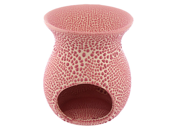 Aromalampa, Strukturerad keramik pink