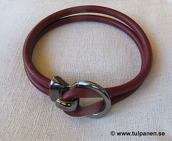 Läderarmband: Andrew