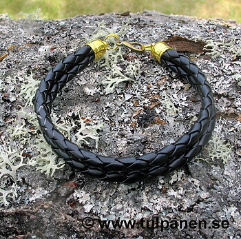 Läderarmband: Summer Brown