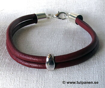 Läderarmband: Benjamin