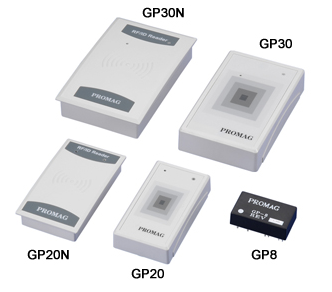 RFID-läsare GP20/20N EM (mfl) 125kHz -RS232/Wiegand/ABA TK2 - 2