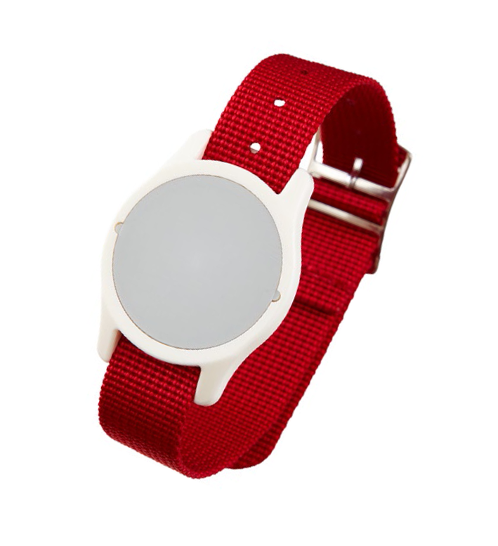 RFID-armband, nylon, justerbar