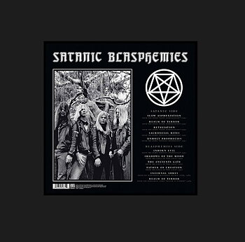 NECROPHOBIC - Satanic Blasphemies LP (RED)